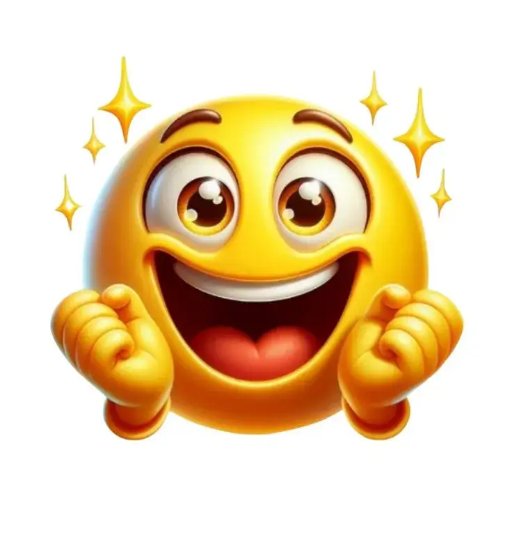 Emoji mặt cười thân thiện quá.