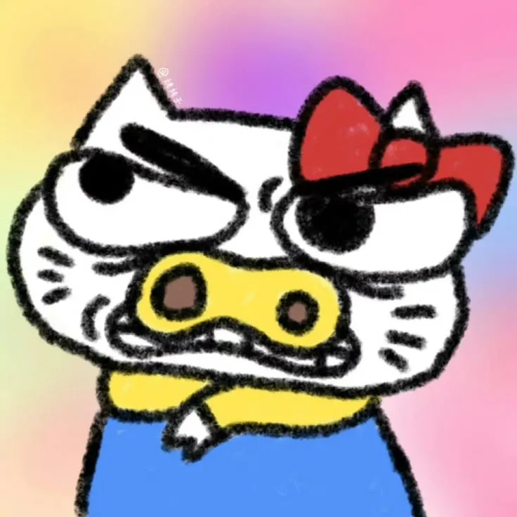 Ảnh vui mèo kawaii mang cảm giác ngọt ngào thú vị.