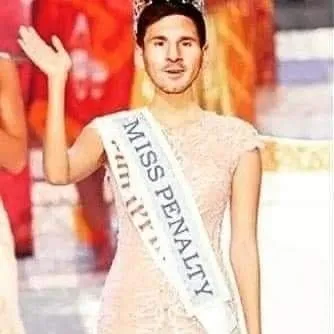 Meme “hoa hậu Messi” được fan chế siêu hài hước