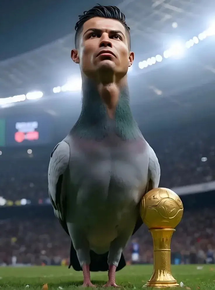 Ronaldo mình bồ câu
