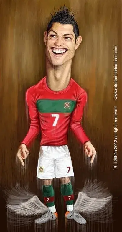 Ảnh chế Ronaldo hóa siêu mẫu cười toe toét quá mức