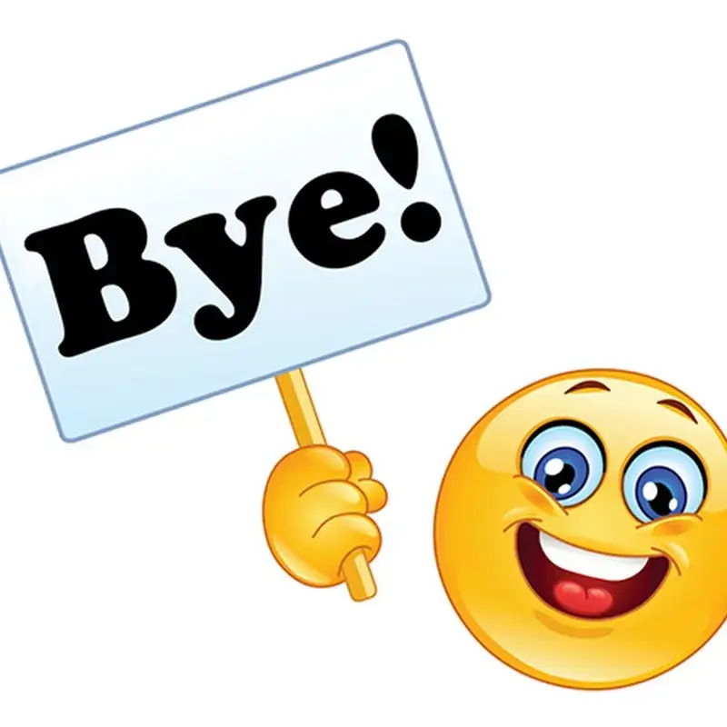 Emoji chào tạm biệt