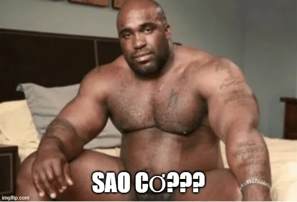 Hình ghép hài anh da màu đưa tay hờ hững