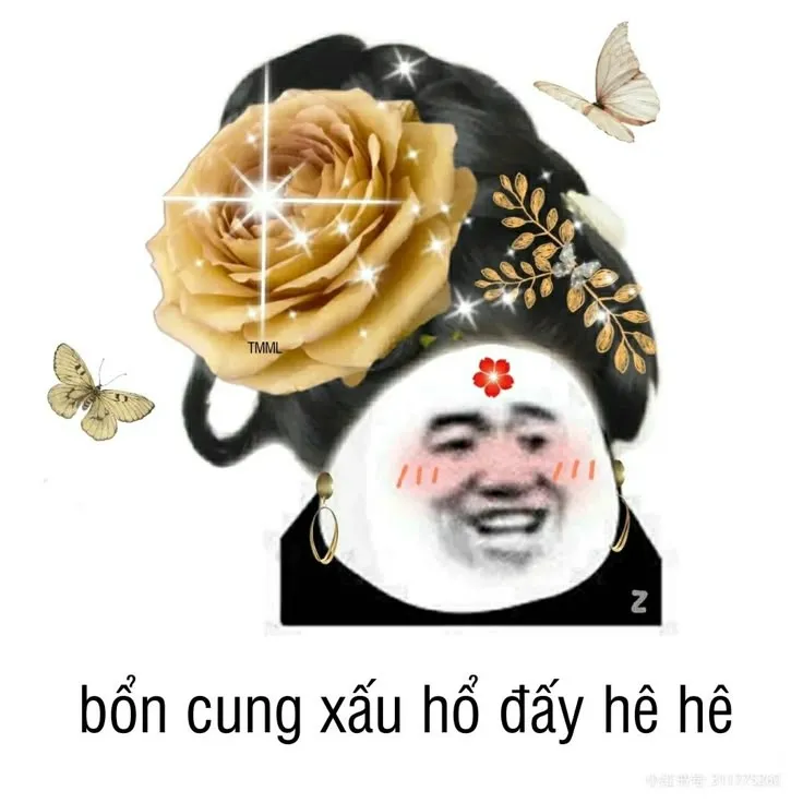 Bổn cung xấu hổ đấy, hê hê