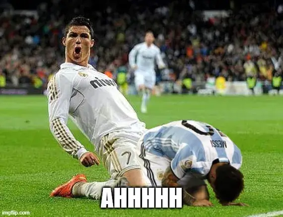 Hình chế CR7 và Leo, cặp đôi viral bất tận