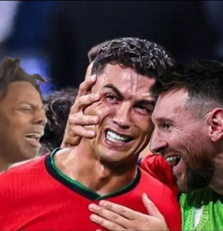 Hình chế Ronaldo và Messi hài hước, không xem phí