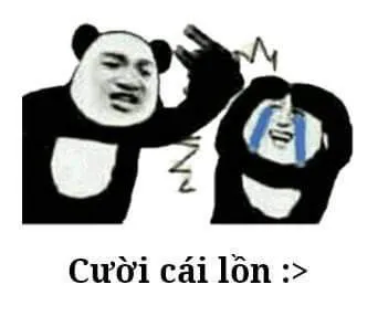 Gấu trúc tát bạn sml