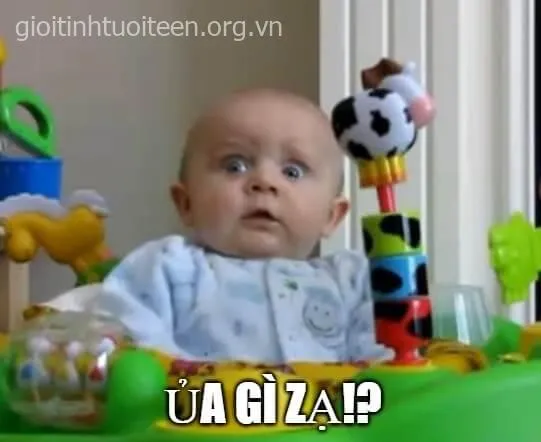 Em bé sốc toàn thân run rẩy, gương mặt cực kỳ lố bịch