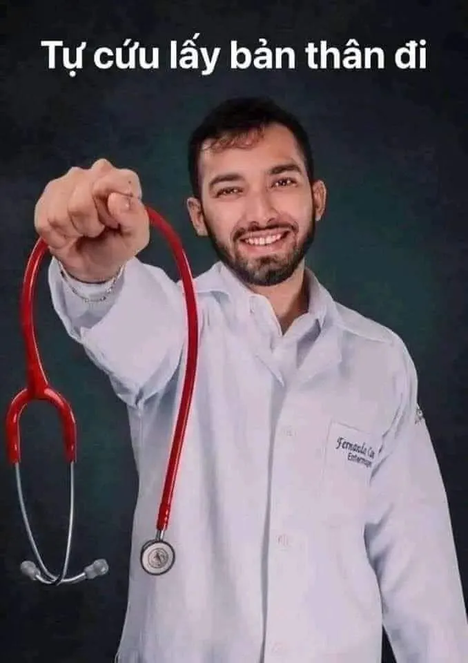 Meme bác sĩ hết cứu