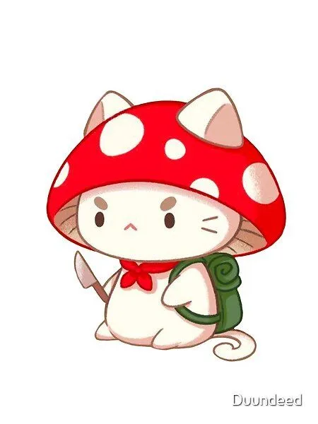 Meme cầm dao trong tư thế cực căng thẳng.