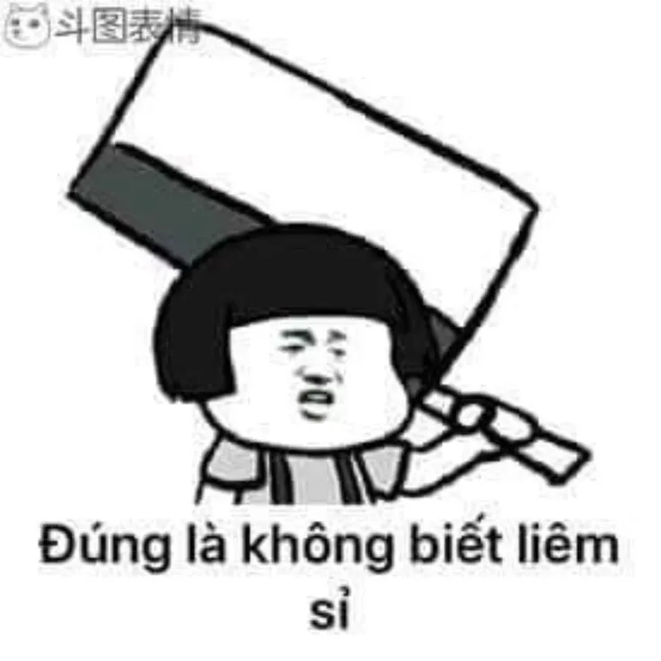 Meme cầm dao mang thần thái bá đạo lắm.