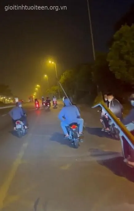 Ảnh chế cầm phóng lợn biểu cảm cực căng.