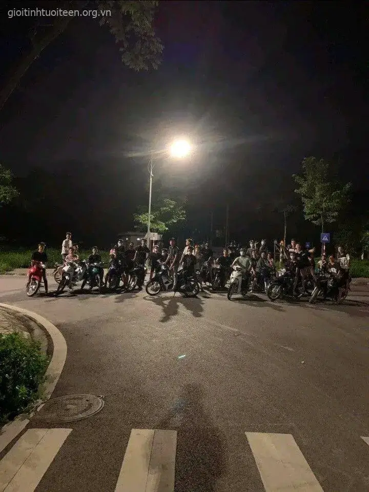 Ảnh chế đám thanh niên cầm cây phóng lợn bá đạo