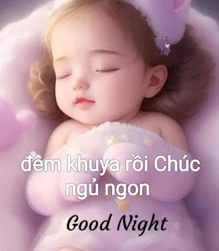 Đêm khuya rồi, chúc bạn ngủ ngon