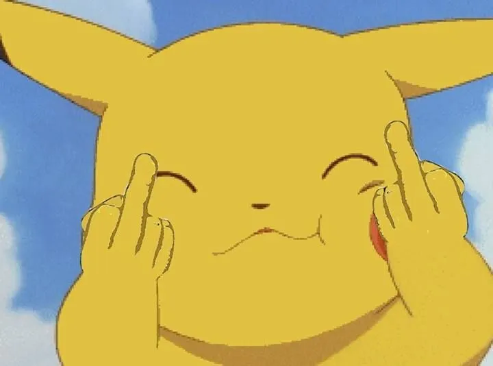 Hình Pikachu hài khiến netizen cười rớt ghế