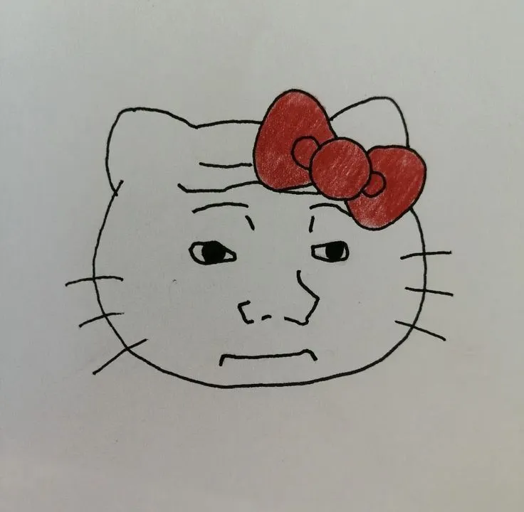 Mèo nhỏ bé buồn rầu, ngồi lặng nhìn thời gian trôi qua.