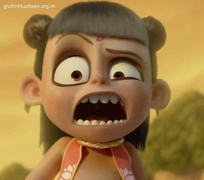 Meme Natra há mồm hốt hoảng