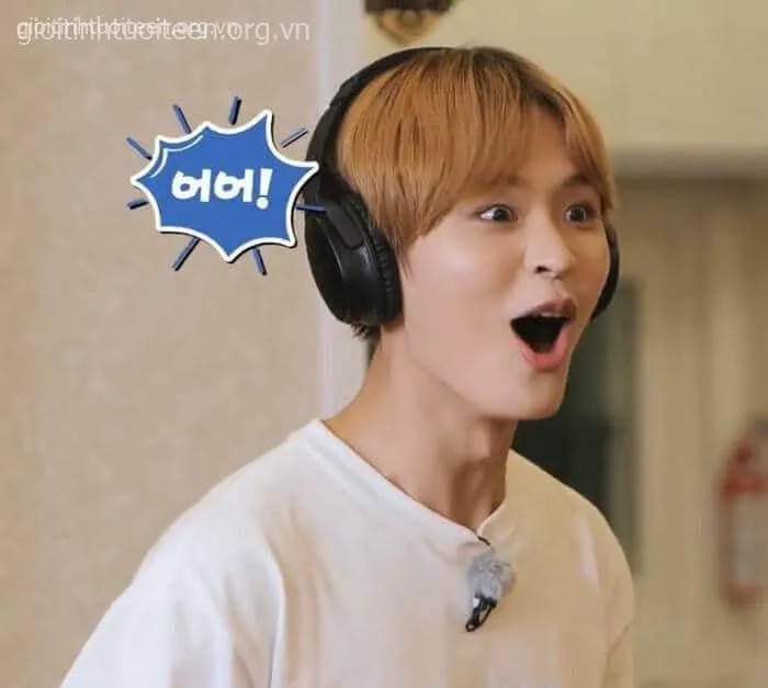 Biểu cảm há mồm run rẩy, gương mặt lo lắng cực nhây