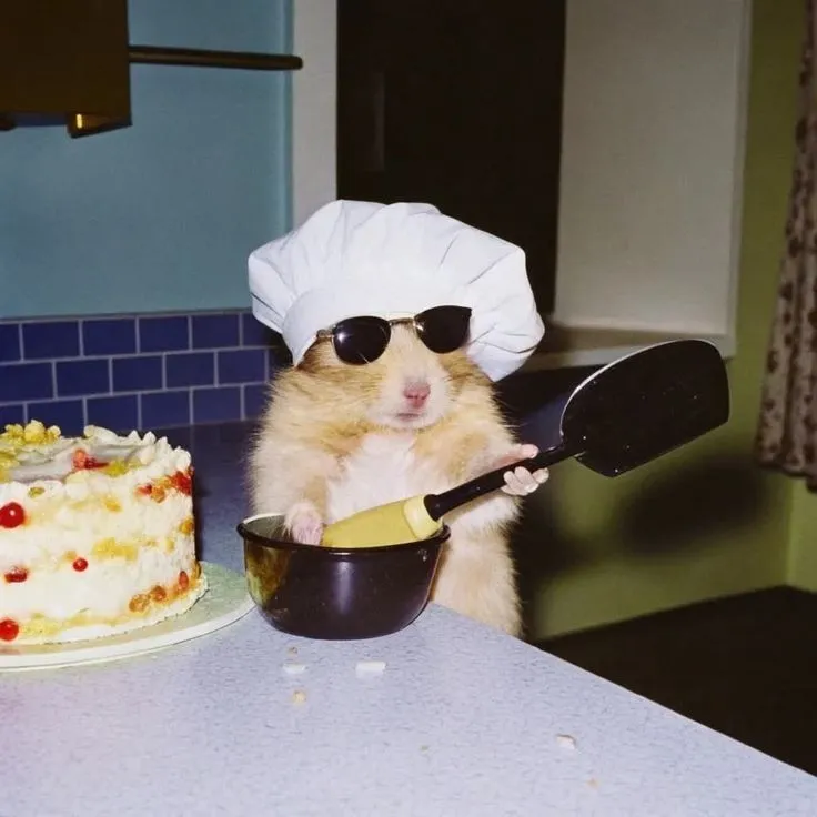 Hình hamster cute đáng yêu không thể tả