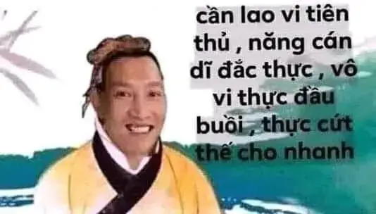 Không làm mà đòi có ăn thì ăn *** cho nhanh