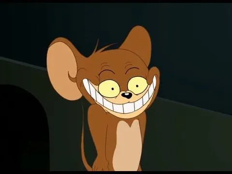 Jerry cười nham hiểm, nụ cười lạnh lùng rợn gáy.