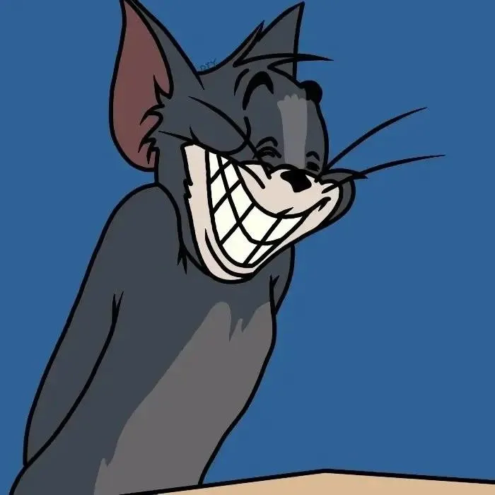 Hình Tom troll, biểu cảm bá đạo khó nhịn.