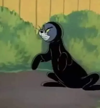 Meme Tom hóa thân con hải cẩu