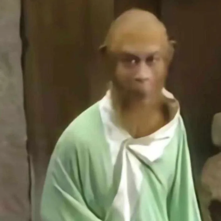 Meme Tôn Ngộ Không bối rối ngỡ ngàng