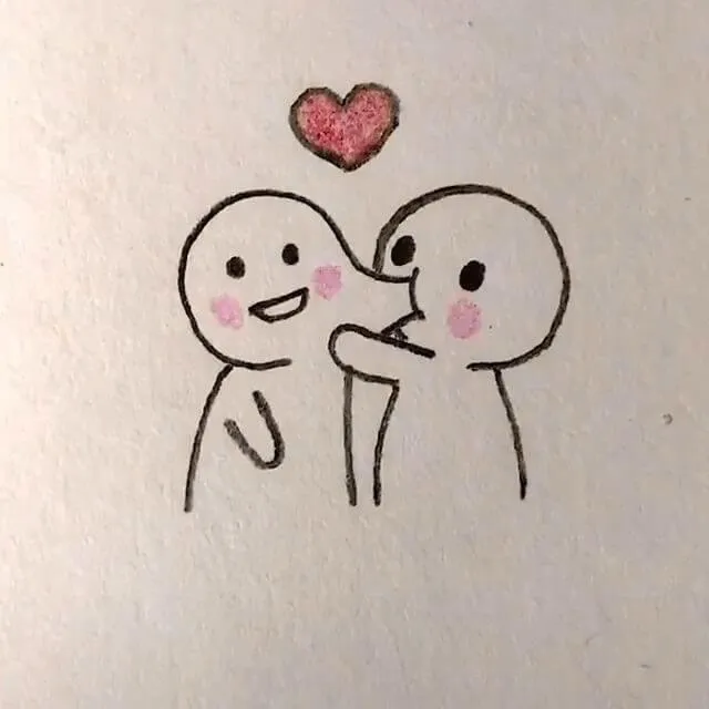 Meme ôm nhau hạnh phúc ý nghĩa