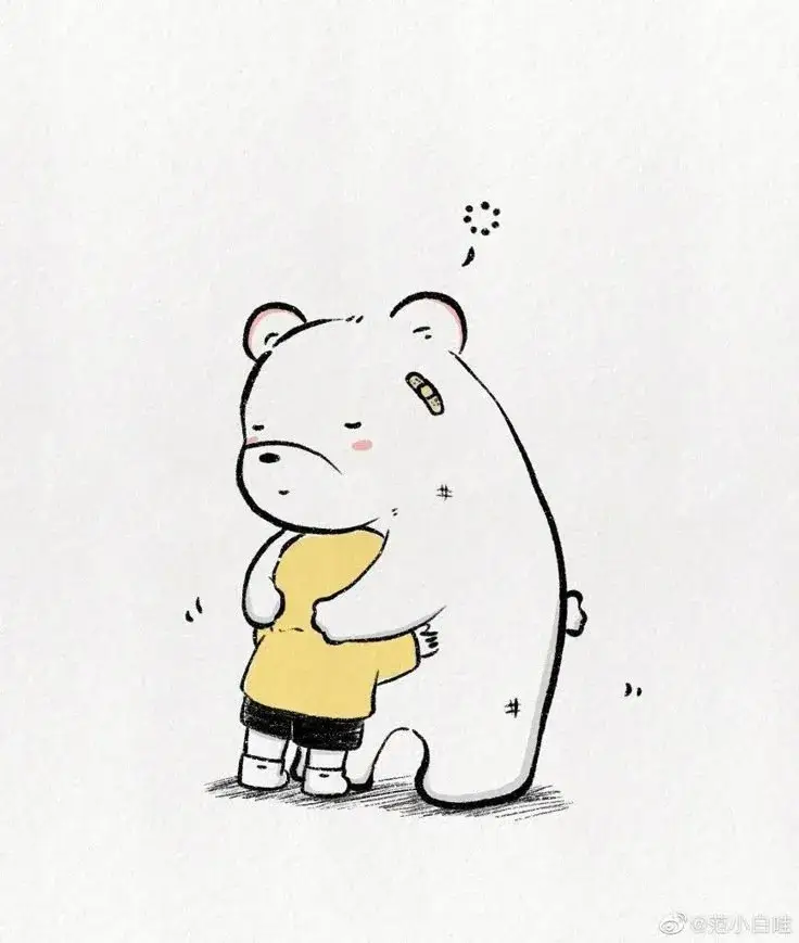 Ôm thương thương khiến ngày buồn bỗng sáng hơn.