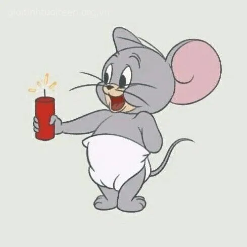 Meme Jerry ngây ngô ngơ ngác trước khung cảnh bất.