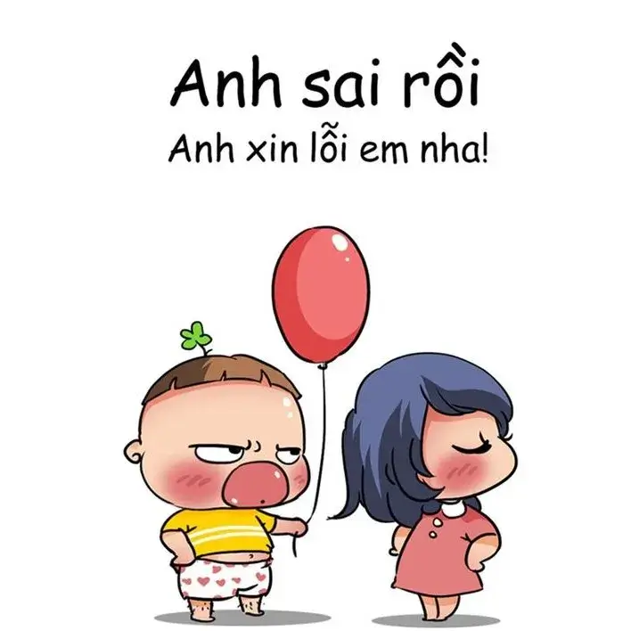 Meme xin lỗi quỳ gối hài hước