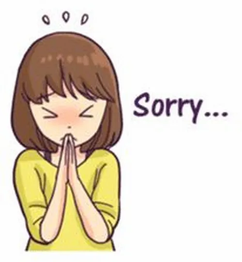 Meme chế xin lỗi với hình mèo cúi đầu cực đáng yêu