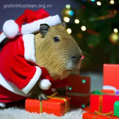 Ảnh đại diện capybara mang vẻ đáng yêu dễ chịu.