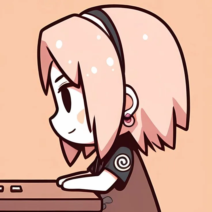 Hình profile couple Sasuku Sakura đáng yêu