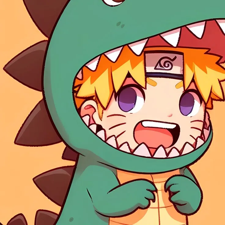 Hình profile couple chibi Naruto Hinata cute