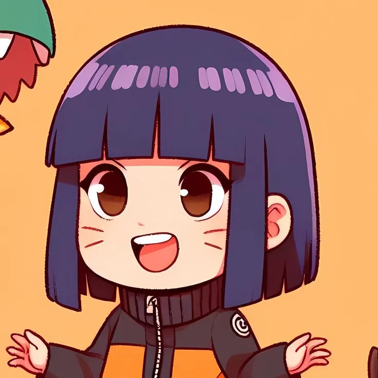 Hình profile couple chibi Naruto Hinata cute