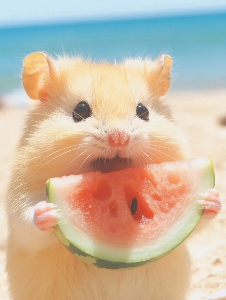 Avatar hamster duyên dáng nụ cười xinh xắn