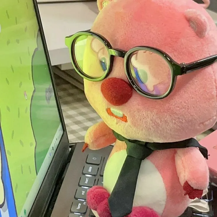 Ảnh đại diện Loopy nét mặt ngây ngô nhưng đáng yêu.