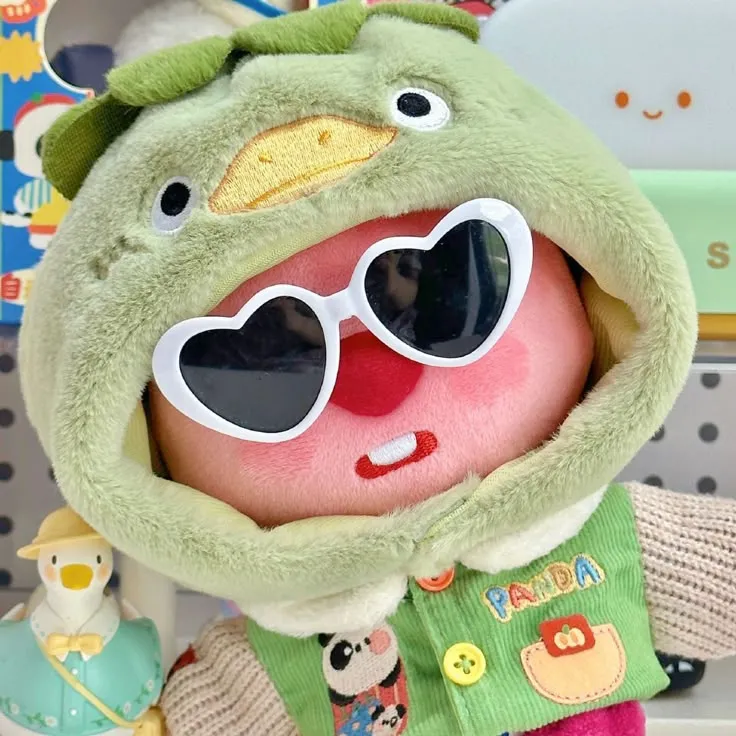 Những ảnh profile gấu béo tròn đeo kính đen xinh xắn