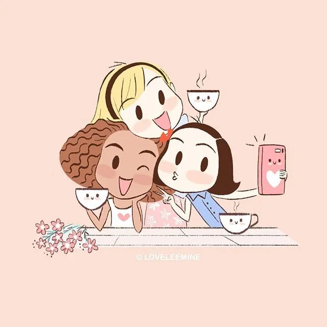 Avatar nhóm 3 người bựa, cực kỳ lầy lội và hài hước.