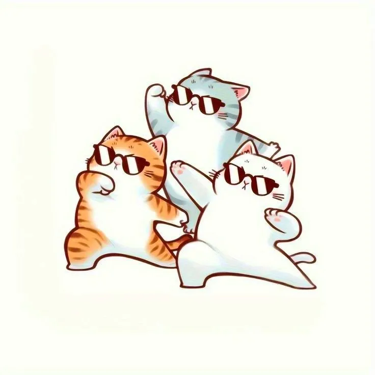 Avatar nhóm 3 người ngầu, khí chất cực cuốn hút.