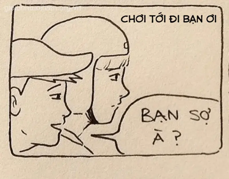 Ảnh chế vui nhộn hô hào bạn làm điều ngốc nghếch