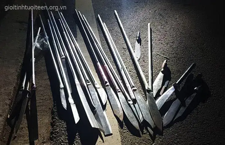 Hình ảnh những cây dao phóng lợn