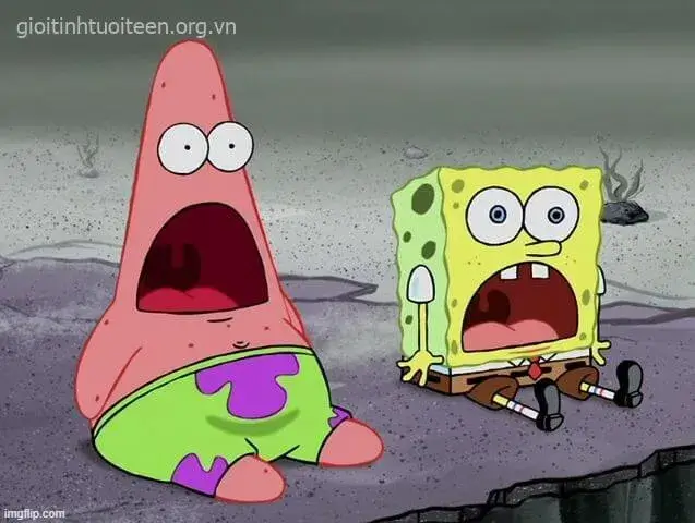 Biểu cảm bất ngờ há hốc mồm cực troll