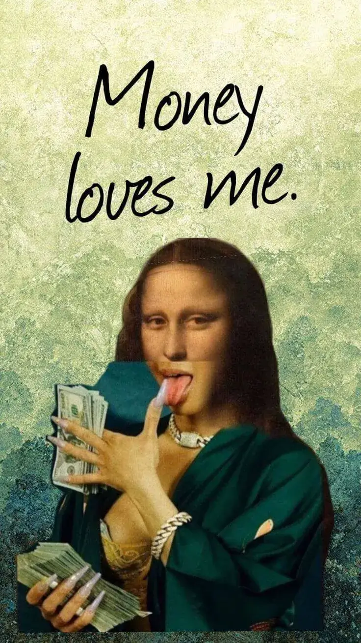 Đếm tiền cười sảng khoái như trúng số độc đắc