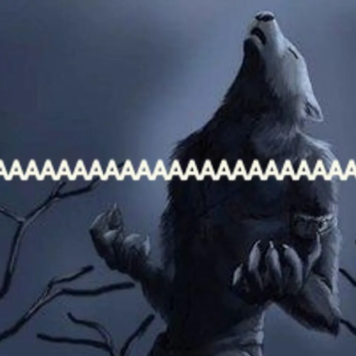 Sói ngạo nghễ, biểu cảm lạnh lùng không cảm xúc.