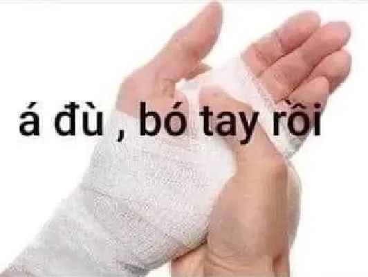 Đù, bó tay rồi
