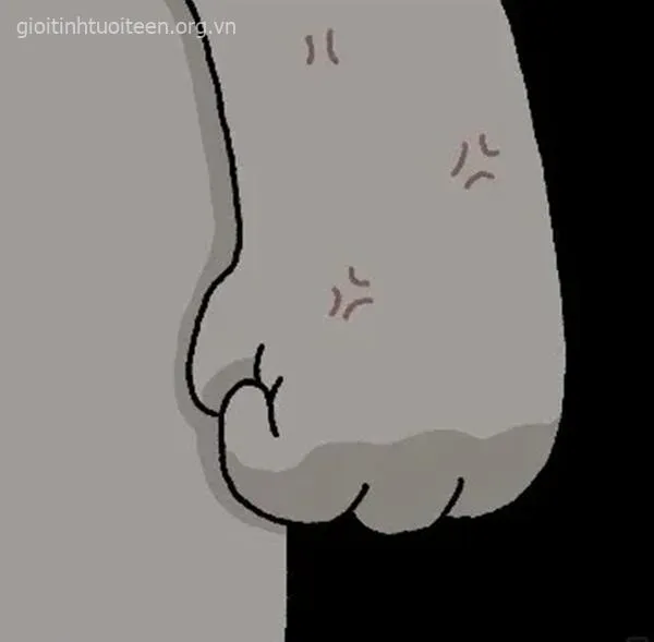 Ảnh troll cảnh bạn thân đấm nhau chỉ vì gói snack.