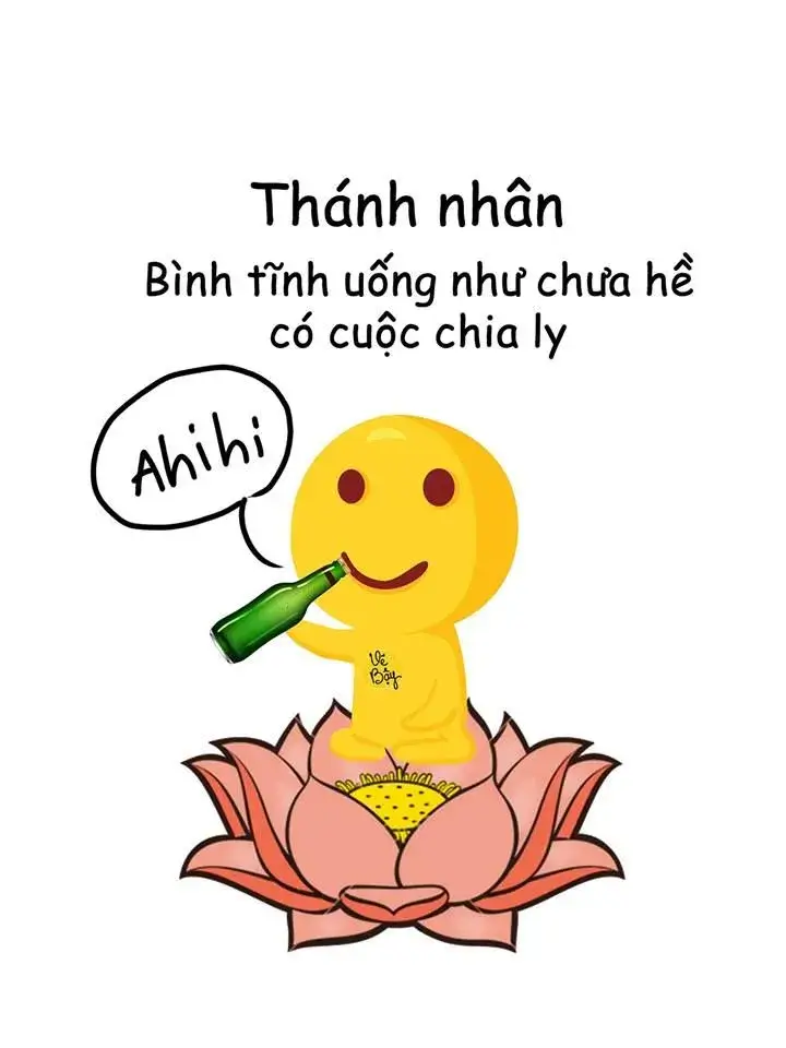 Biểu cảm mặt cười bựa, trông siêu ngớ ngẩn.